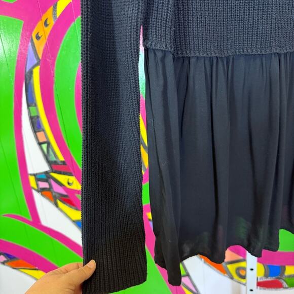 Self Esteem, Black Knit Top with Flowy Bottom half. Size XL. Excellent cond! - Picture 2 of 6